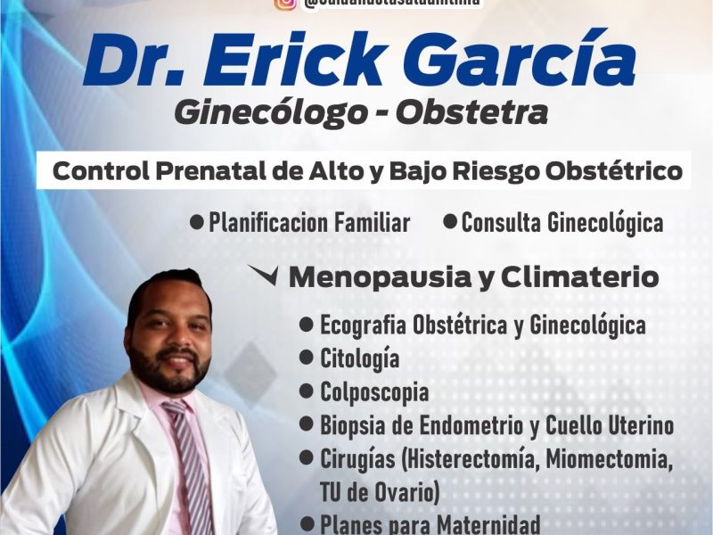 DR. ERICK GARCÍA