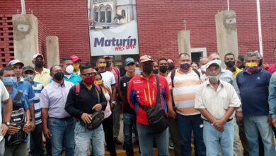 Trabajadores de la alcaldía de Maturín se concentran para exigir pagos de pasivos laborales