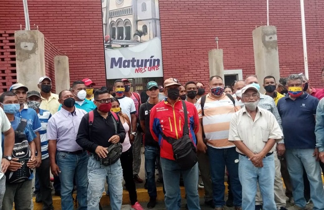 Trabajadores de la alcaldía de Maturín se concentran para exigir pagos de pasivos laborales
