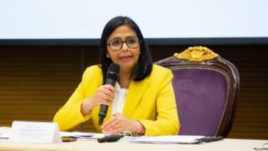 La Vicepresidenta Delcy Rodríguez calificó al bloqueo impuesto por EEUU como un delito de lesa humanidad