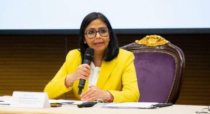 La Vicepresidenta Delcy Rodríguez calificó al bloqueo impuesto por EEUU como un delito de lesa humanidad