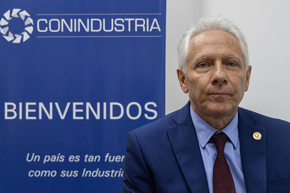El presidente de Confederación Venezolana de Industriales (Conindustria), Luigi Pisella