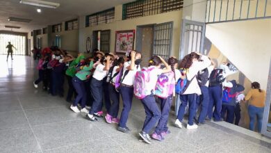 Más de 400 personas ejecutaron las maniobras de emergencia.
