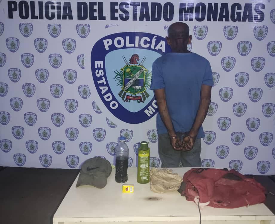 El sujeto presuntamente intentó provocar tres incendios de vegetación detrás de Gasmaca, Pdvsa y entrada de Tupuro II.