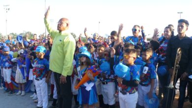 Juramentación de los peloteritos participantes