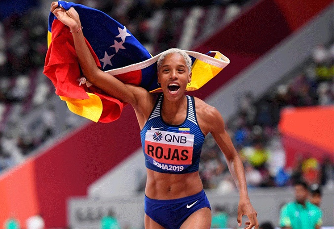 "La Morena de Oro", Yulimar Rojas, volverá a la carrera en el World Triple Jump Street by Hyundai