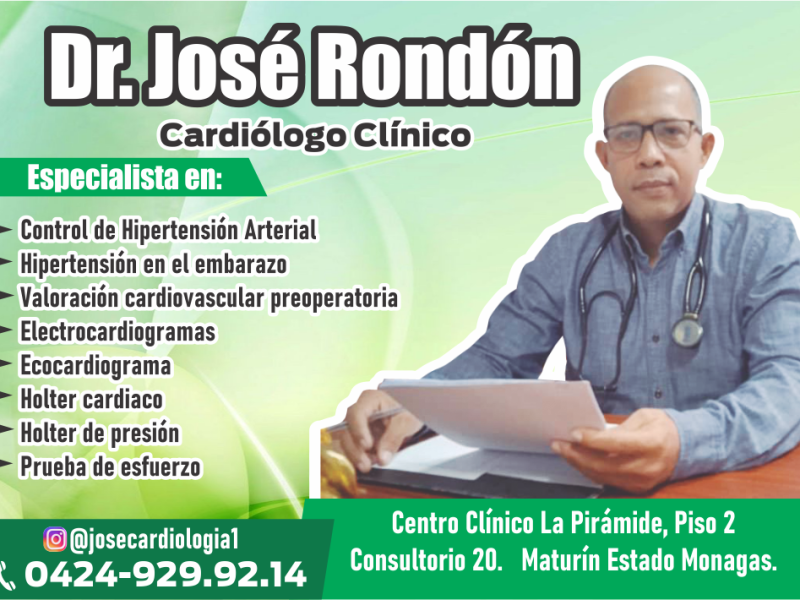 DR. JOSÉ RONDÓN