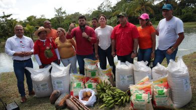 Gobernador Luna entrega insumos agrícolas para la siembra de 600 hectáreas en Monagas