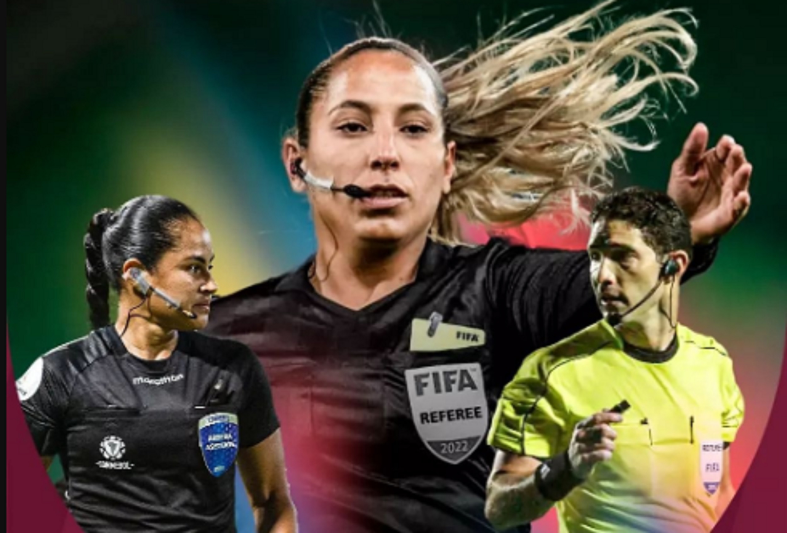 Tres árbitros venezolanos impartirán justicia en el Mundial de Fútbol Femenino