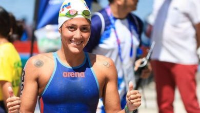 La venezolana Paola Pérez logra su segundo oro en aguas abiertas