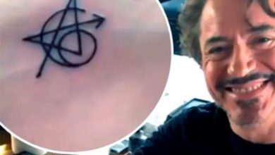 Robert Downey Jr. habló sobre el tatuaje que se hicieron los actores de los Avangers