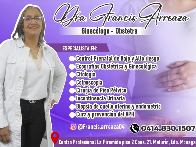 DRA. FRANCIS ARREAZA