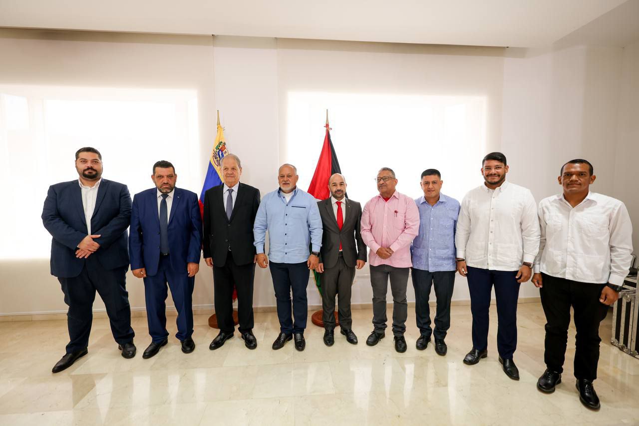 Cabello: Somos soldados de la lucha palestina y estaremos siempre a la orden para apoyarlos