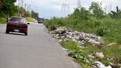 Basura y huecos es lo que abunda en José Tadeo Monagas
