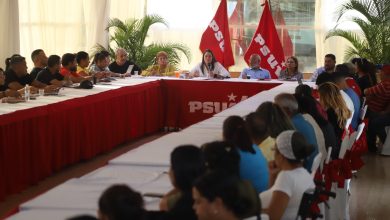 Estructuras integradas del PSUV discuten plan de acción política en Monagas