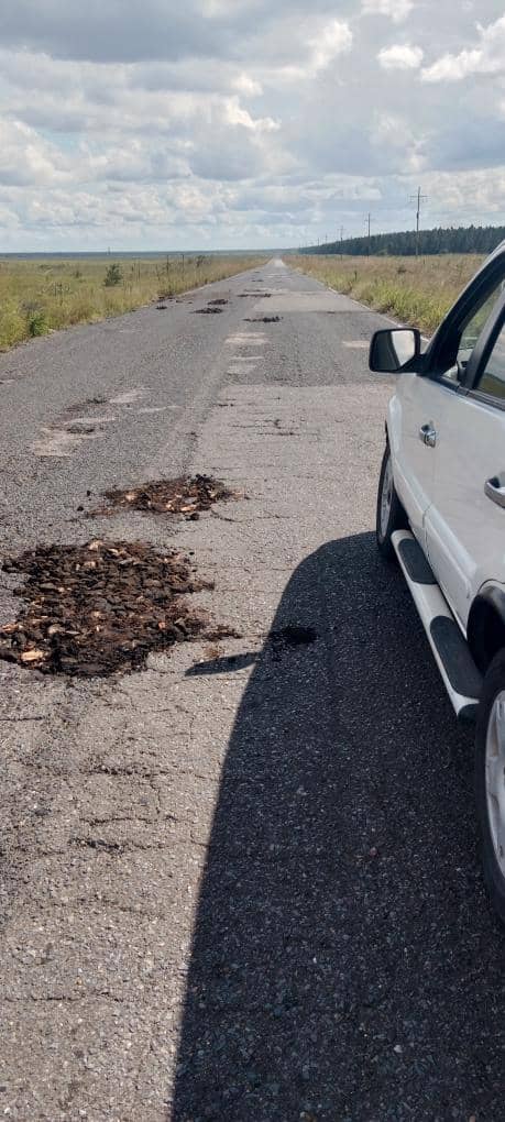 Vialidad al sur de Monagas están llena de hueco y piedras filosas