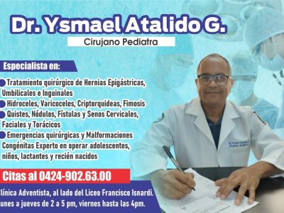 DR. YSMAEL ATALIDO G.