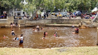Más de uno se dio un chapuzón en los balnearios de Maturín