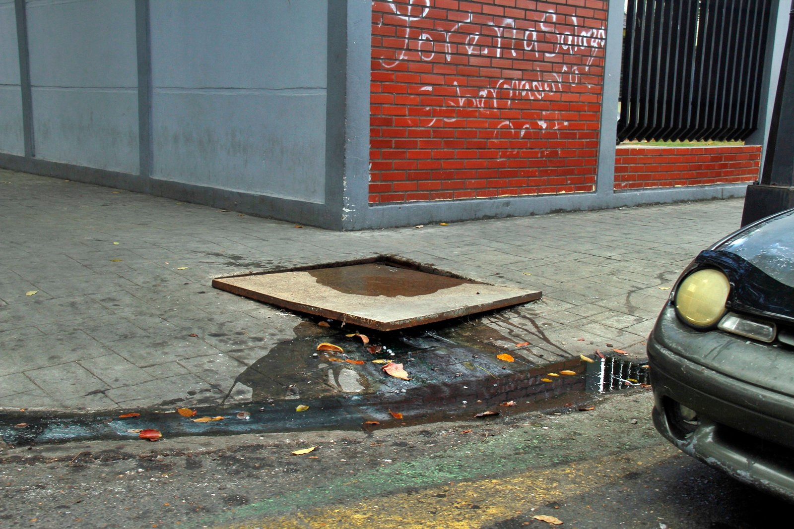 Persiste el desborde de cloacas en plena avenida Bolívar de Maturín