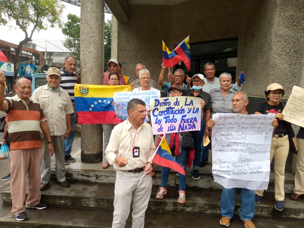 Jubilados y pensionados de Cantv en Monagas denunciaron crisis en atención médica y alimentaria