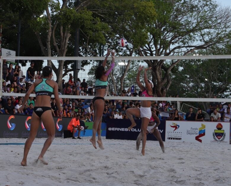 Dupla monaguense avanzó a semifinales de la liga de voleibol de playa