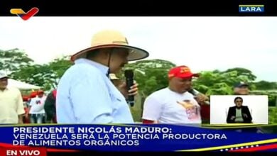 Maduro: Venezuela será una potencia en producción de alimentos orgánicos