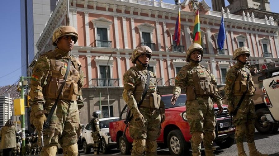 Gobierno de Bolivia neutraliza intento de golpe de Estado