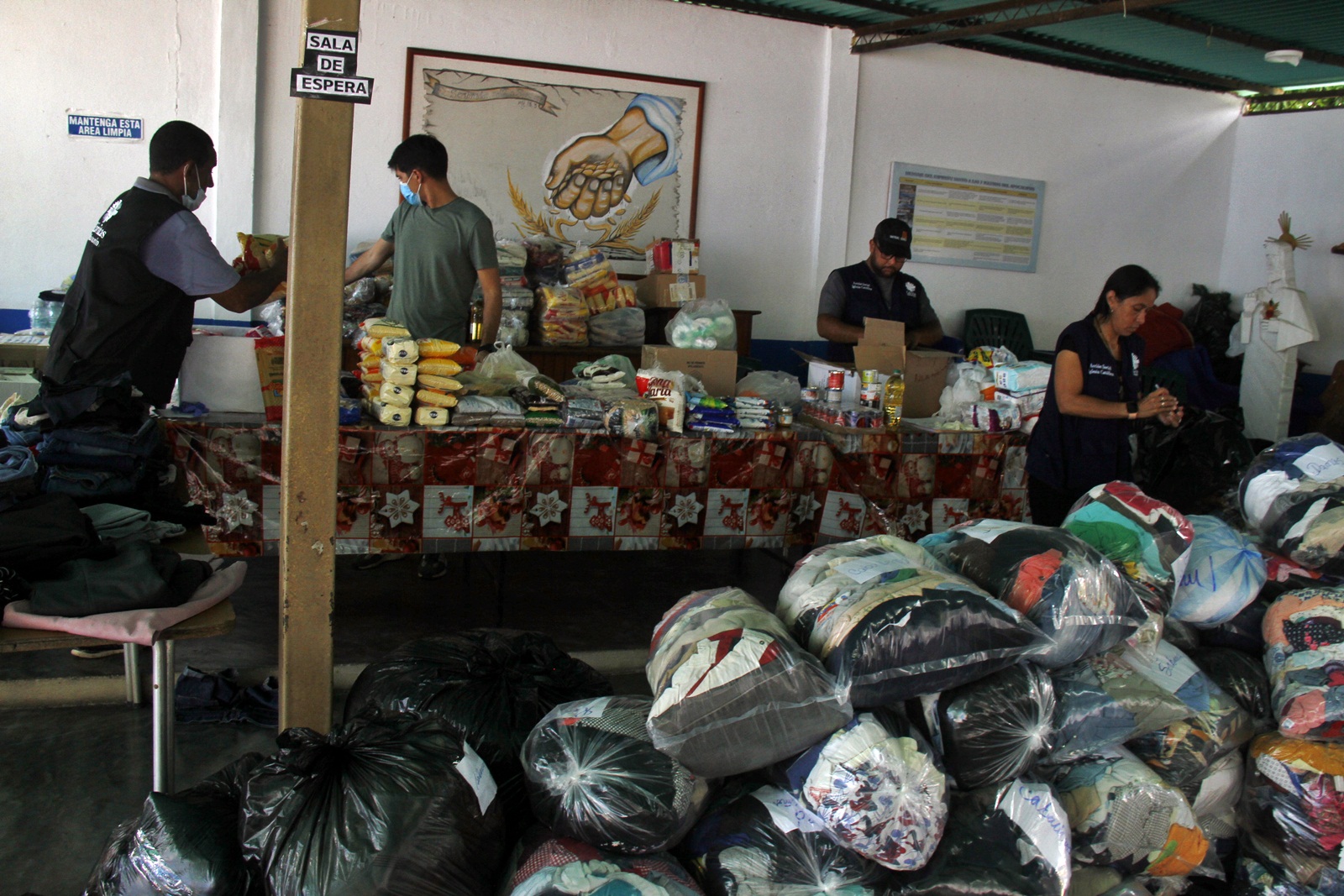 Caritas Maturín enviroa este viernes primer lote de ayuda a los afectados en Cumanacoa