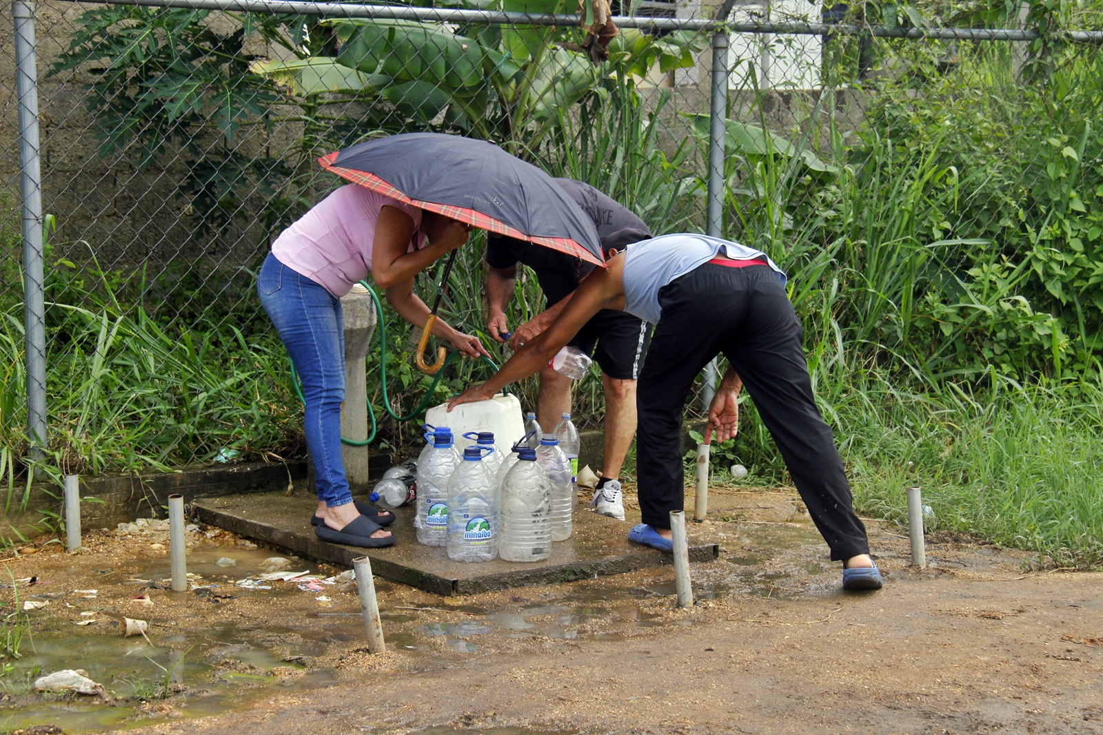 El Viñedo, La Viñita y Santa Mónica llevan más de tres días sin agua