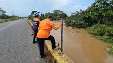 PC Maturín auxilió a seis familias indígenas afectadas por crecida del río Tigre
