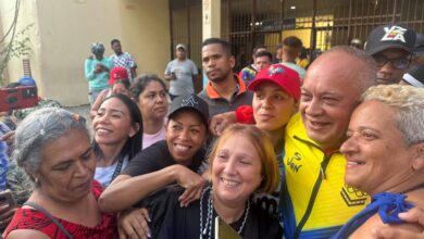 Diosdado Cabello: Contrasta la alegría del Pueblo llano con la amargura de los voceros de la derecha