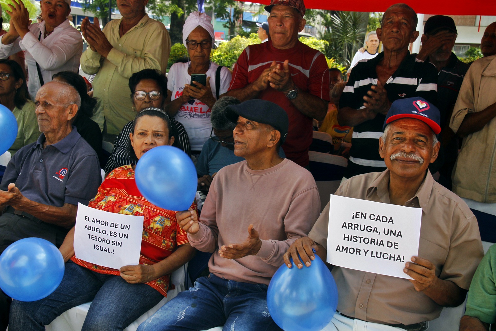 Un grupo de adultos mayores de Maturín se alzaron en defensa de la paz