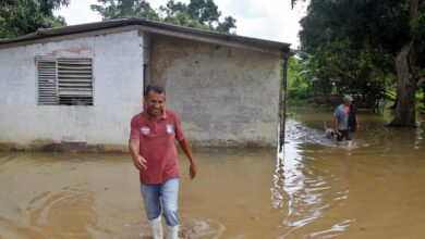 En alerta permanente están los habitantes del sector Amana ante crecida del río