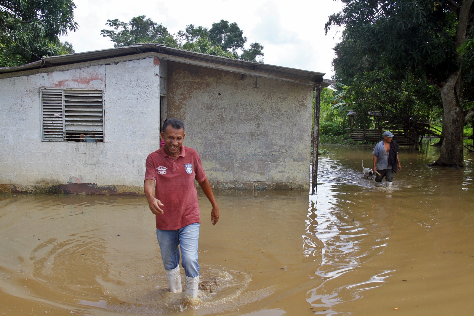 En alerta permanente están los habitantes del sector Amana ante crecida del río