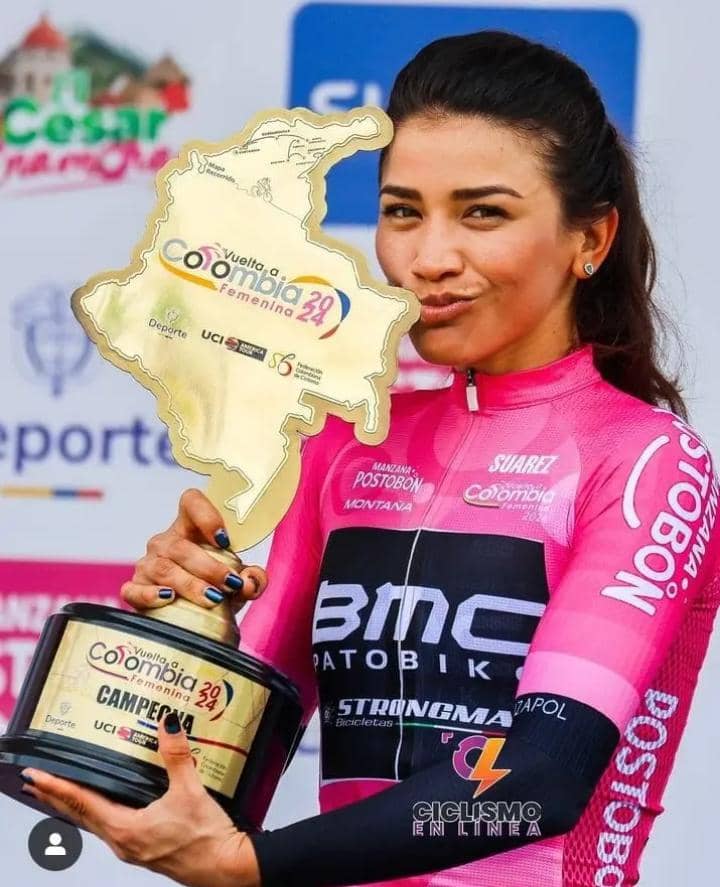 Venezolana Lilibeth Chacón se tituló campeona de la Vuelta a Colombia Femenina 2024