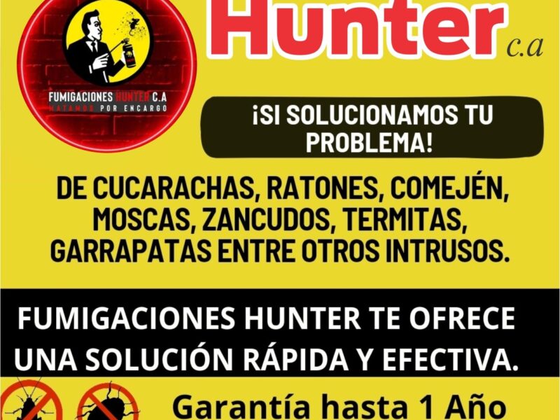 FUMIGACIONES HUNTER