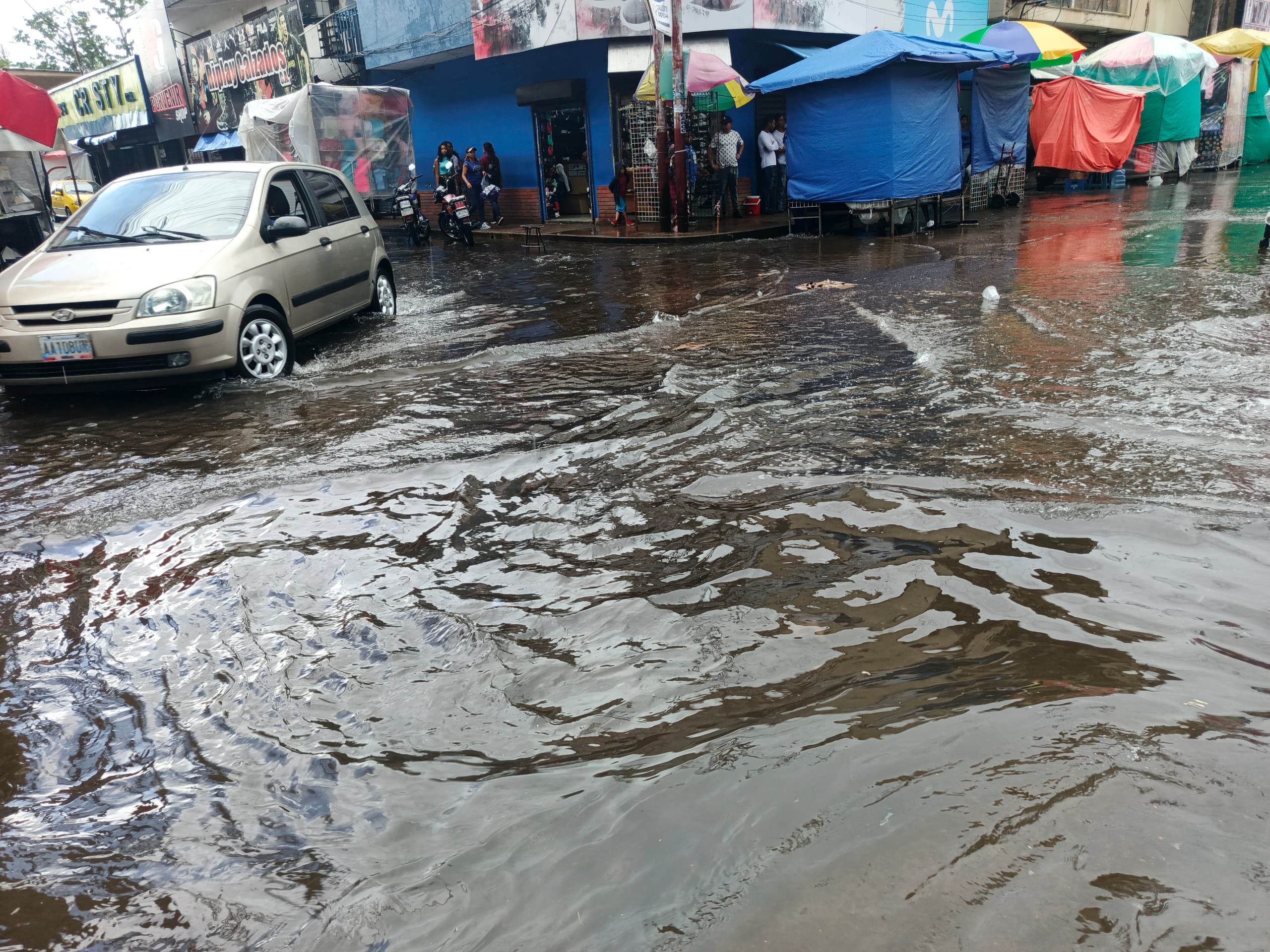 Fuertes lluvias causaron estragos en el centro y sectores de Maturín