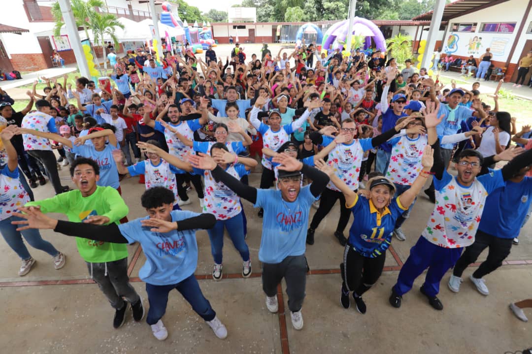 Plan Vacacional Comunitario “Mostacho Fest” puso a disfrutar a 600 niños y niñas de El Furrial