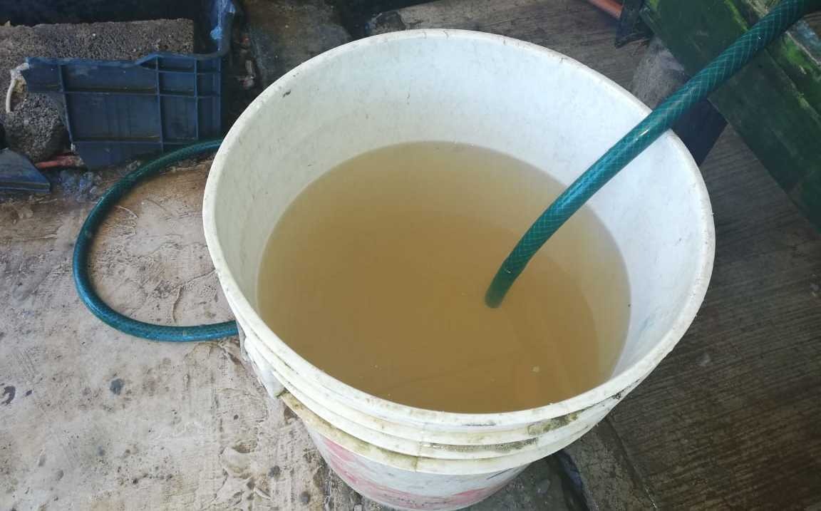 Agua con barro y fétida sale por las tuberías en el sector El Caro de Maturín