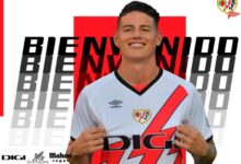 James Rodríguez es nuevo jugador del Rayo Vallecano