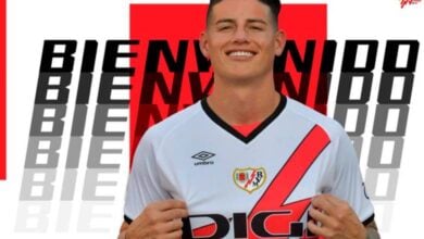 James Rodríguez es nuevo jugador del Rayo Vallecano