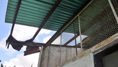 Desgastada y olvidada está la escuela de El Rincón de Monagas en Maturín