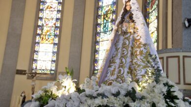 Catedral de Maturín preparada para la fiesta en honor a la Virgen del Valle