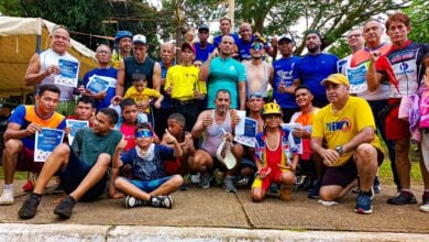 Con éxito se realizó el triatlón en Caripito