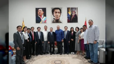 Diosdado Cabello recibió a delegación del Partido Comunista de Vietnam