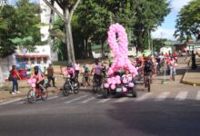 Monagas conmemora el Día de Prevención del Cáncer de Mama con rodada de 20K