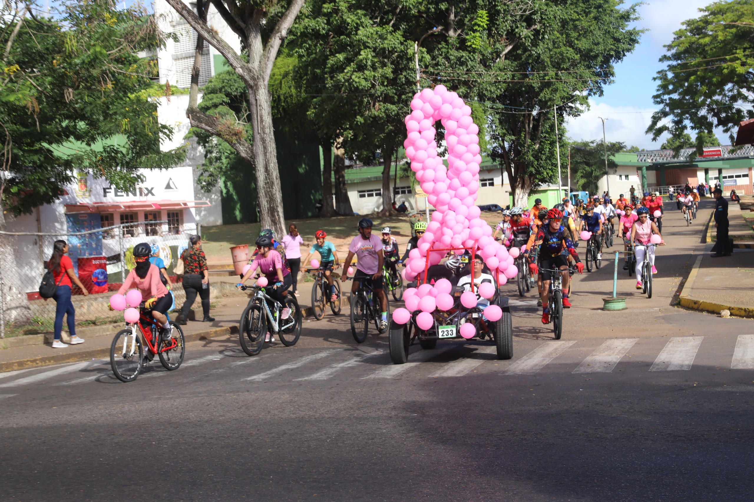 Monagas conmemora el Día de Prevención del Cáncer de Mama con rodada de 20K