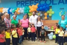 Dotan con implementos de cocina, limpieza y juegos didácticos al "C.E.I. Carmen Chacin" en Aguasay