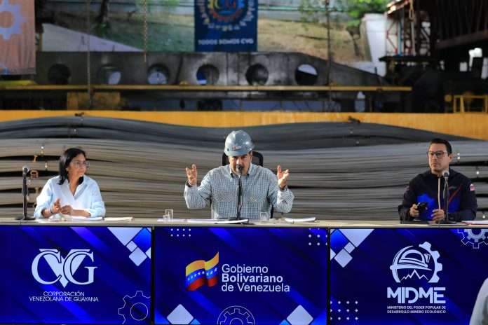 Maduro anuncia la construcción del Complejo Siderúrgico José Ignacio Abreu de Lima