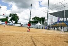 Monagas cae 2 carreras a 4 ante Bolívar en kickingball Campo en los JDN